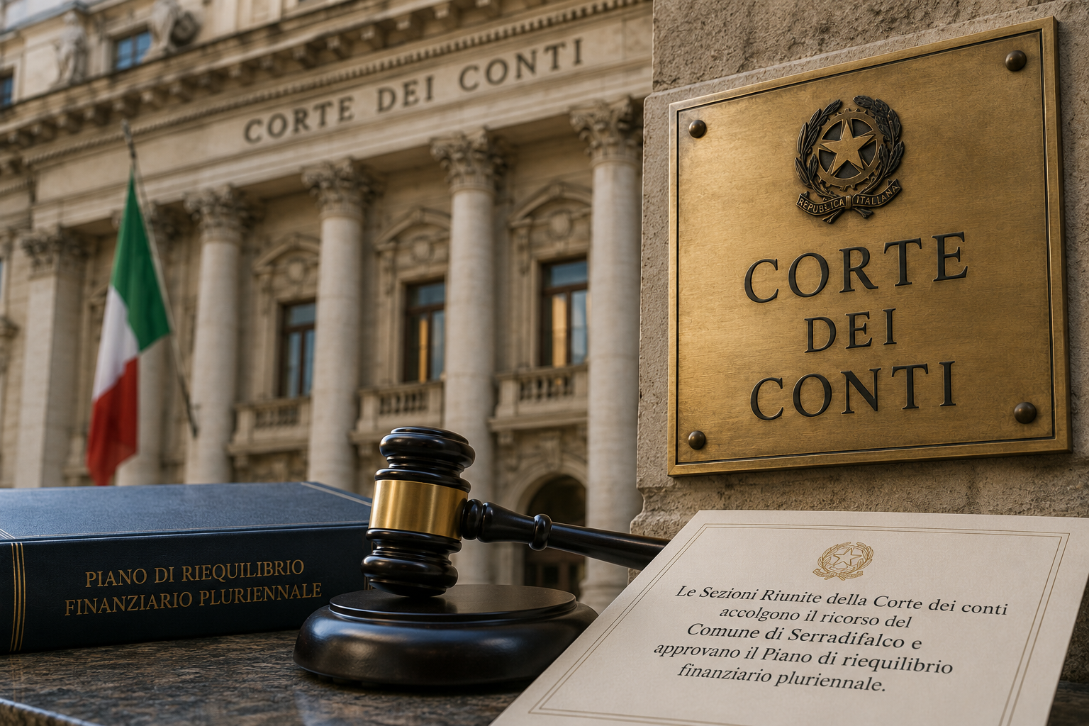 corte dei conti Brancadoro Mirabile